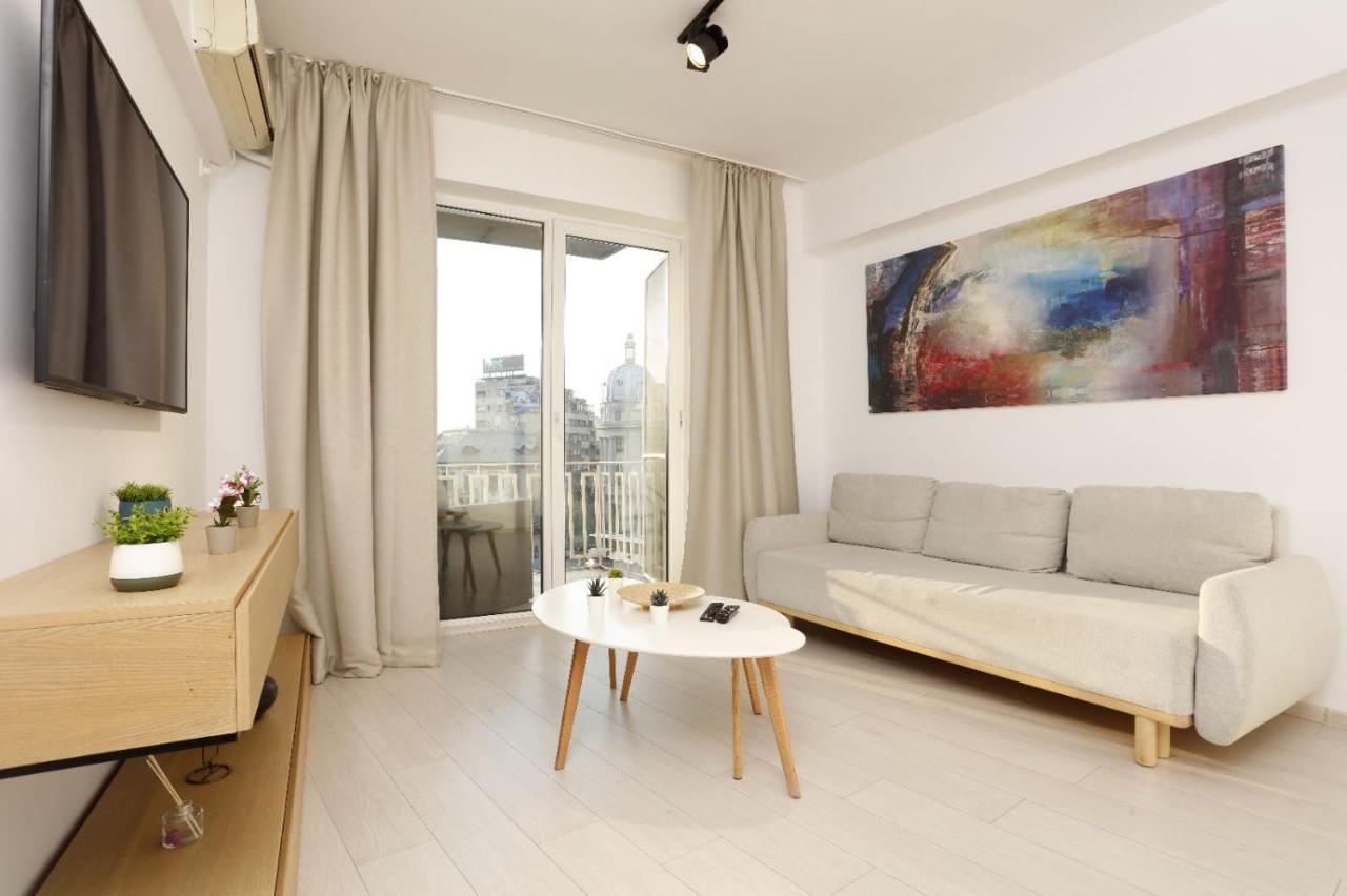2 Bedroom Apartment With Amazing View In City Center Бухарест Экстерьер фото